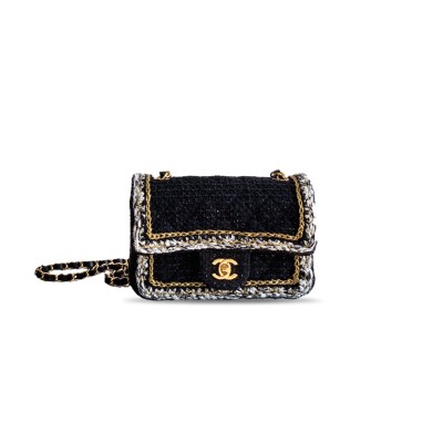 CHANEL MINI CLASSIC HANDBAG A01113 (20*12*6cm)